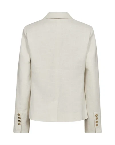 Mos Mosh - MMBelize Ramie Blazer - Ecru 
